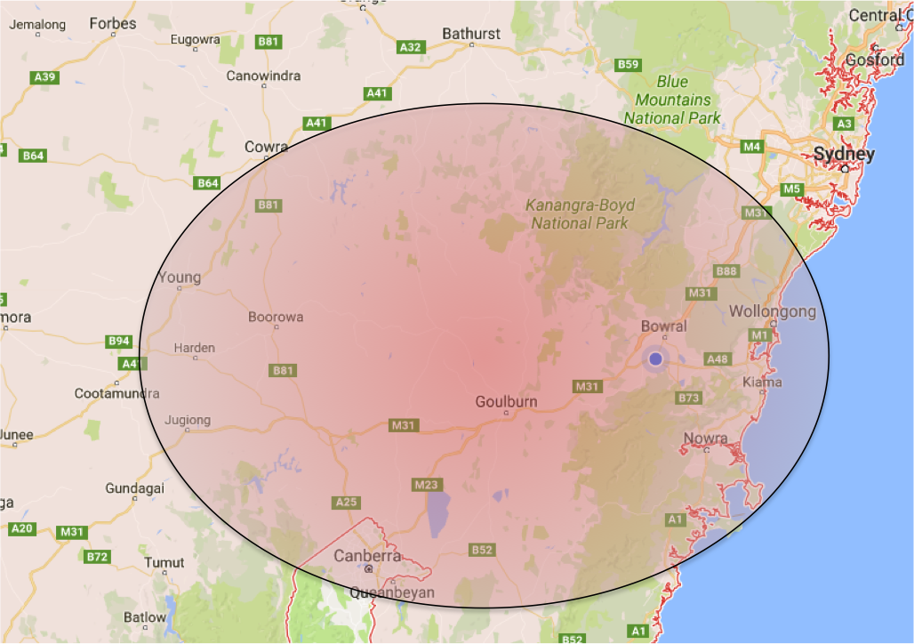 Southern Highlands NSW Buyers Agent coverage map